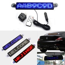 9" Car LED Programmable