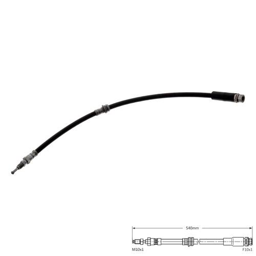 Front brake flexi - brake, hose