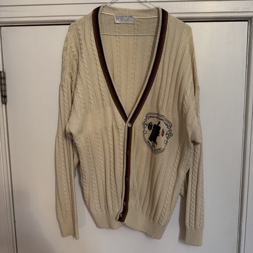 Vintage cricket cardigan cream - vintage,
