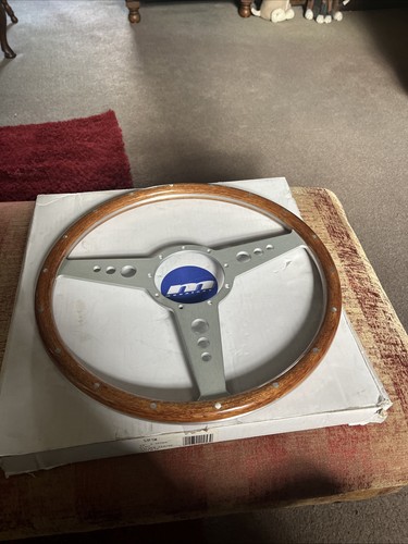 Mountney wooden steering - steering, wheel