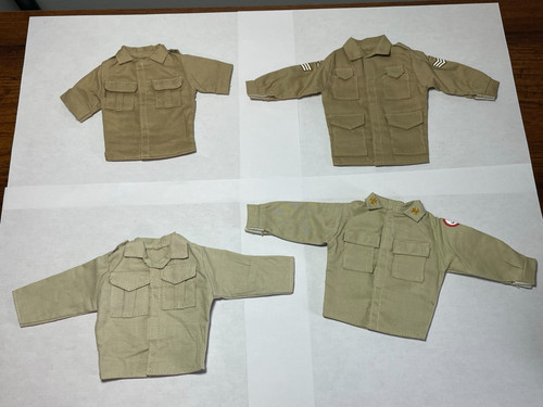 Scale military jacket - 1/6,