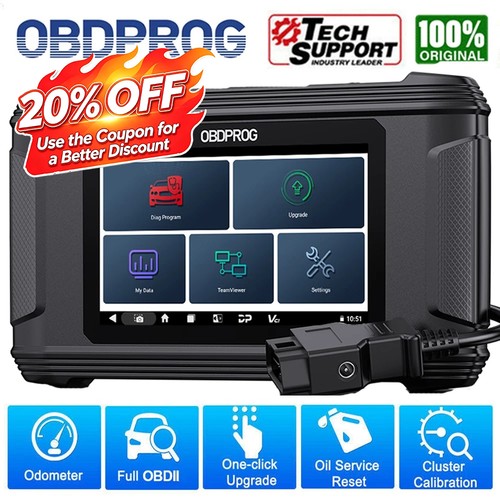 Obdprog m500 car mileage - obdprog,