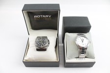 Mens Vintage Mechanical Watches Timex Rotary Working  x 2