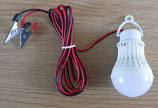 12 VOLT 12v WHITE LIGHT LAMP