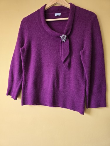 Oasis size purple wool - size,