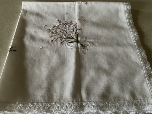 Square white tablecloth - ,