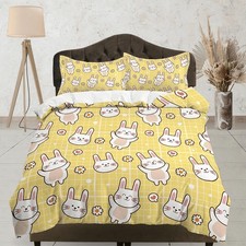 Cute Bunny Yellow Toddler