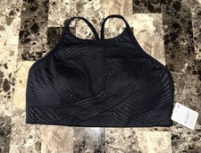 LULULEMON FLOW Y WRAP FRONT HIGH NECK BRA RHEM COLOR SIZE 10 NWT