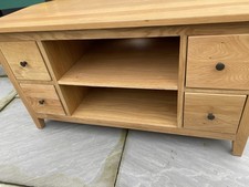 Solid Oak John Lewis TV Unit /