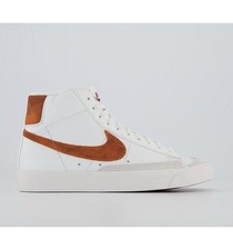 Nike Blazer Women’s Mid 77  High Top Trainers Summit White Hot Curry UK 5.5