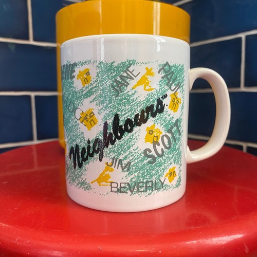 Vintage neighbours mug - vintage, tv
