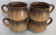 Denby Romany Brown Cups Only