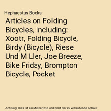 Articles on Folding Bicycles