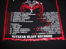 Death Metal Fleisch Shirt Tour