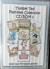 Tumble Ted Pastimes Collection CD ROM 1 - Over 500 Printable Sheets