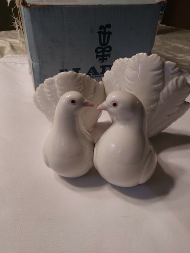 Vintage lladro couple doves - couple, of