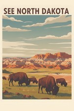 See North Dakota USA America