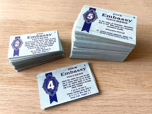 Embassy cigarette vouchers - embassy,