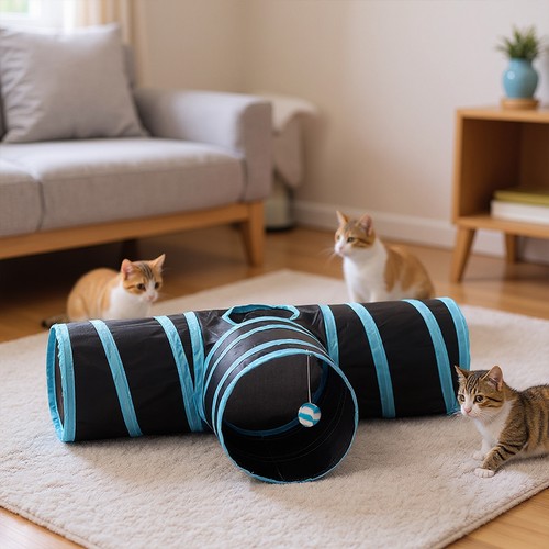 Foldable cat tunnel way - cat,