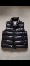 Moncler Black Puffer Vest Tib