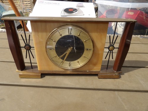 Vintage metamec mantle - mantle, clock