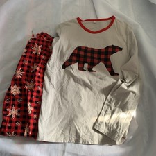 Polar Bear PJs Snowflakes WWF