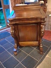 Vintage mahogany davenport - vintage,
