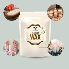 Pearled Candle Sand Wax DIY