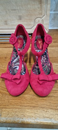 Joe brown red bar - brown, suede