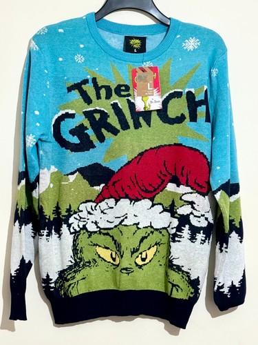 The grinch christmas jumper - the,