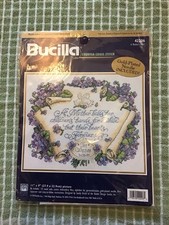 Bucilla A Mothers Heart Cross Stitch Kit Vintage 42206