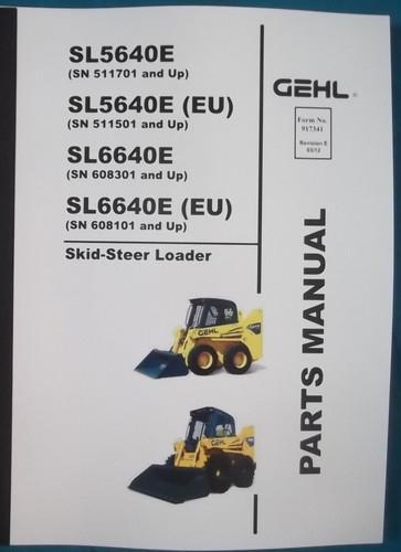 Gehl sl5640e sl6640e skid - sl5640e,