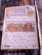 Forever Friends Counted Cross Stitch Kit First Day Of Term Anchor