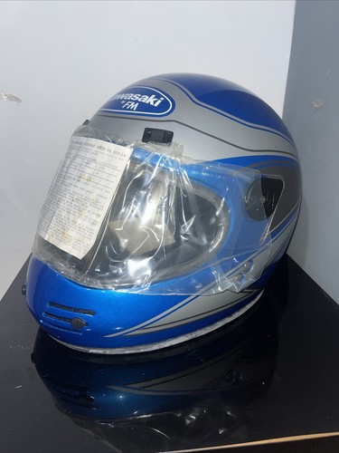 Kawasaki full face crash - kawasaki,