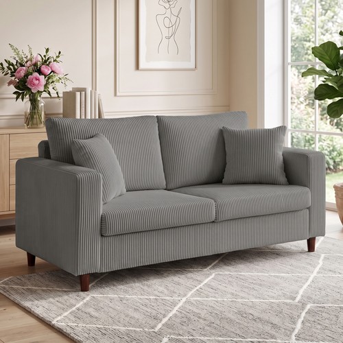 Seater sofa corduroy couch - sofa,,