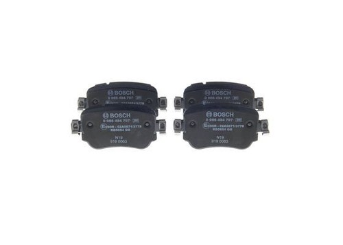 Genuine bosch rear brake pad - genuine,