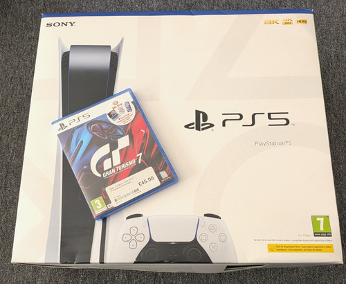Sony ps5 disc - -, white