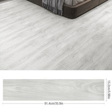 Floor Planks Tiles Self Adhesive Wood Effect Vinyl Flooring Kitchen Bathroom 5m²