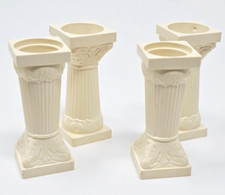 Lot of 4 Vintage Pillars