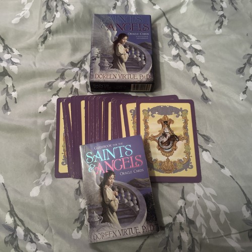 Saints angels oracle cards - saints,