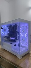 White gaming pc MSI GeForce