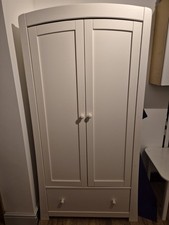 Mamas And Papas Mia White Wardrobe