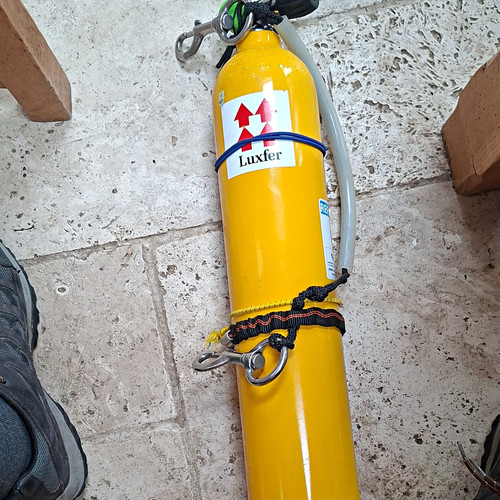 Aluminium dive reserve - 3l,