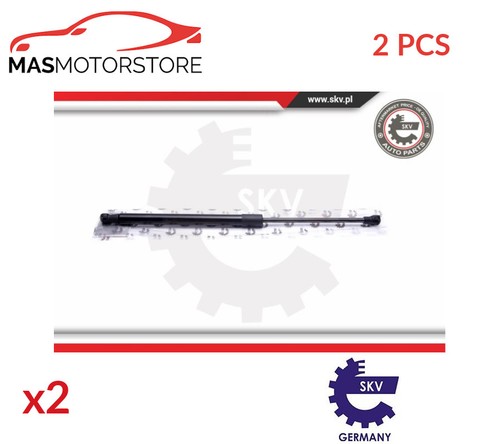 Gas spring rear windscreen set - gas,
