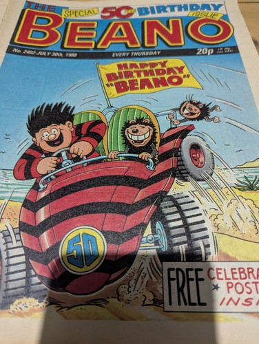 Beano comics 1988 1989 - x,
