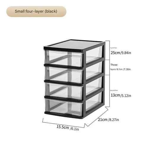 Transparent drawer storage - transparent,