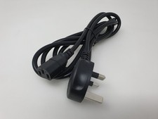 For Leema Acoustics Stream IV CD Player Mains Power Cable AC Power Lead Cord UK