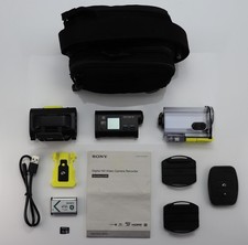 SONY ACTION CAM HDR-AS30V CAMCORDER HD WIFI HIGH DEFINITION VIDEO CAMERA SD CARD