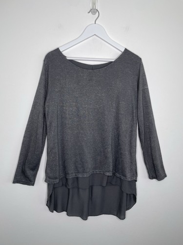 Luella italy grey layered top - luella,