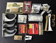 Ironmongery Job Lot - Window & Door Security Locks, Gutter Clips, Cord Stays etc